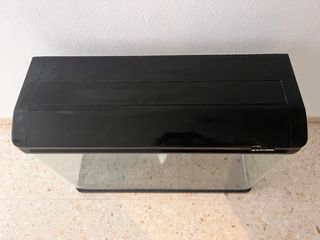 Pecera 110L con tapa negra