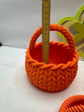 Set 3 Cestini Pasquali Arancioni