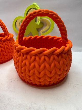 Set 3 Cestini Pasquali Arancioni