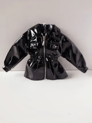 giacca Barbie in vernice nera