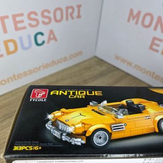 Bloques de Construcción Coche Antiguo Amarillo