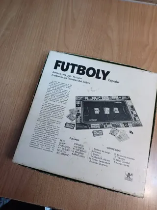 Juego de mesa Futboly España, tipo monopoly fútbol