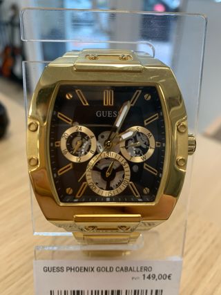 Reloj Guess Phoenix Gold Caballero