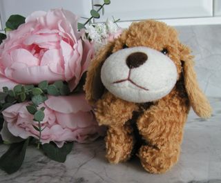 Peluche perro suave y flexible D-80