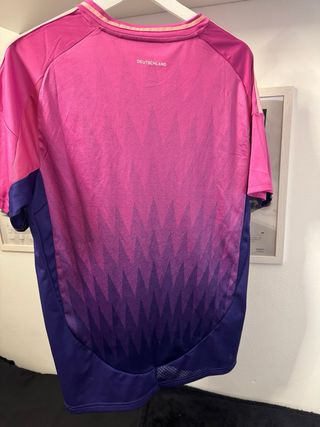 Camiseta Alemania Adidas Rosa y Morada