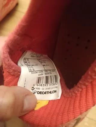 Botas de fútbol talla 36