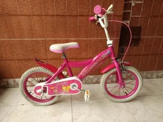 Bicicleta infantil rosa