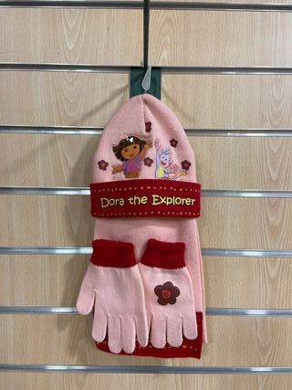 Lote 3 conjuntos infantiles: gorro, bufanda y guan