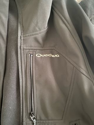 Cortavientos Quechua Negro