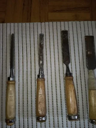 Set de formones para carpintería