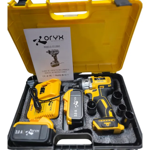 Chiave ad impatto Oryx XR 3000 RPM