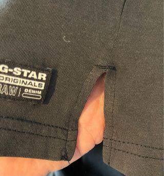 Camiseta G-Star RAW Negra Talla XS