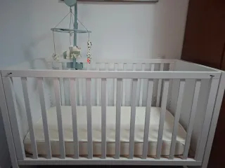 Cuna colecho lacada blanco