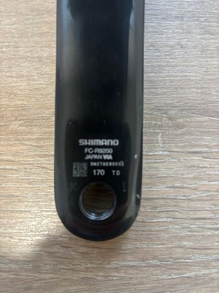 Bielas Dura-Ace 170mm. Platos Dura-Ace 52-36