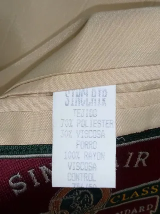 Blazer Beige Primavera Talla 52