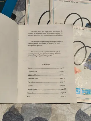 Sensor Color DINEL LC 104