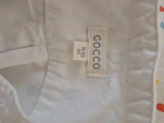 Conjunto bebé camisa y chaleco azul