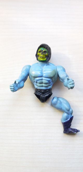 Figura Skeletor PIEZAS MOTU Francia vintage retro