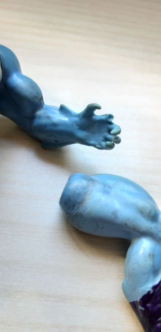 Figura Skeletor PIEZAS MOTU Francia vintage retro