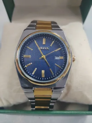 Reloj Oliya Azul y Dorado