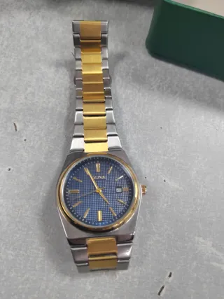 Reloj Oliya Azul y Dorado