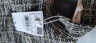 Vestido tweed jaspeado