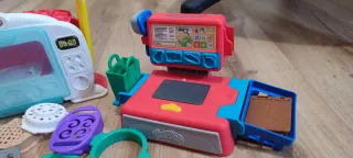 Lote Play-Doh: Horno, Máquina de helados, caja