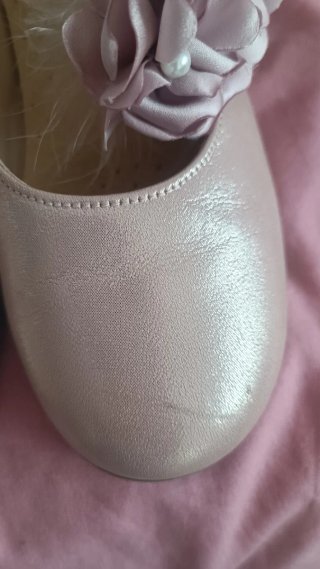 Merceditas ceremonia niña talla 36 en rosa