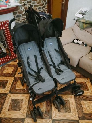 Carrito de paseo doble