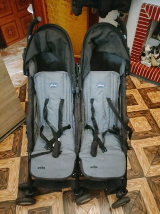 Carrito de paseo doble