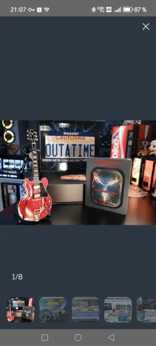 Regreso al Futuro Trilogía 4K Steelbook 40 Aniver.