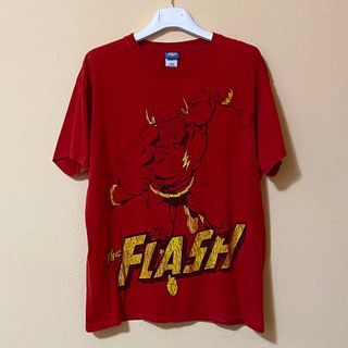 Justice League The Flash T-Shirt L DC Comics Rosso