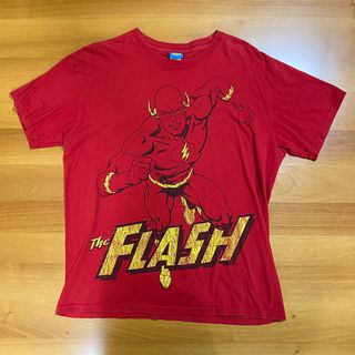 Justice League The Flash T-Shirt L DC Comics Rosso