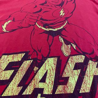 Justice League The Flash T-Shirt L DC Comics Rosso