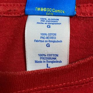 Justice League The Flash T-Shirt L DC Comics Rosso