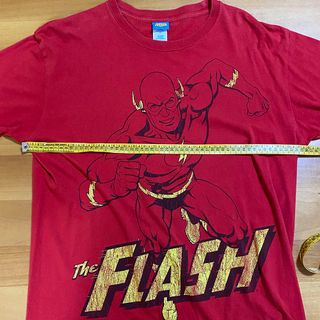 Justice League The Flash T-Shirt L DC Comics Rosso