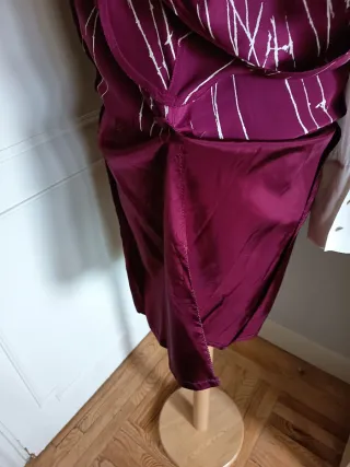 Falda Angel Schlesser Seda Estampada