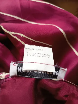 Falda Angel Schlesser Seda Estampada