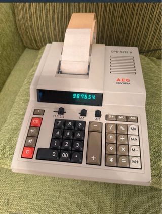 Calculadora AEG Olympia CPD 5212 A