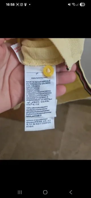 Polo Tommy Hilfiger Unisex Talla 12