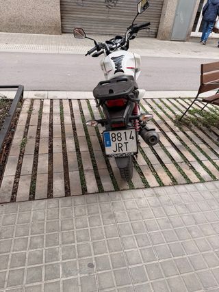 Honda CBF 125 2016 Blanca