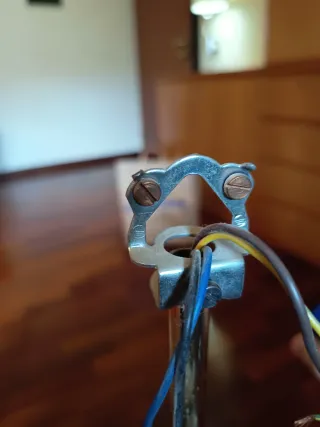 Lampadario Vintage 6 Luci stile Sciolari anni 70