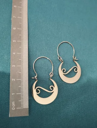Pendientes aros Fonsagrada Plata
