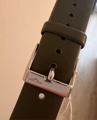 Correa Vagary Piel 18mm Verde. Vintage