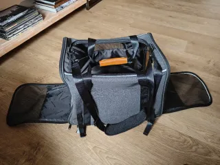 Bolsa Transportín Perro Gato Gris
