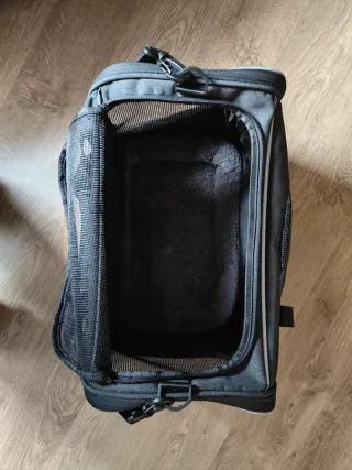 Bolsa Transportín Perro Gato Gris