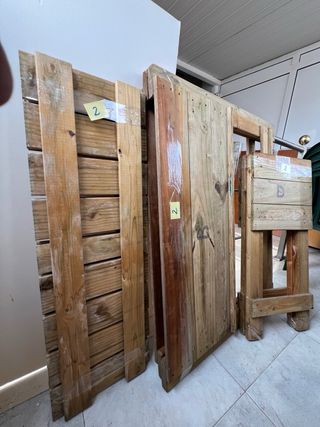 Mesa de cultivo madera elevada