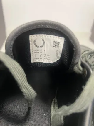 Zapatillas Fred Perry Grises