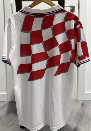Camiseta Croacia 1998 Retro Suker Mundial Talla L