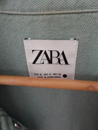 Sobrecamisa Zara Mujer Talla M